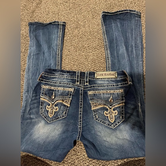 Rock Revival boot cut jeans. Size 31x34 - Picture 1 of 7